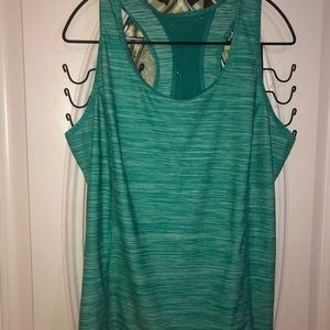 Danskin large teal tank top